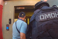 При поддержке столичного спецназа Росгвардии прошел миграционный рейд на юго-востоке столицы